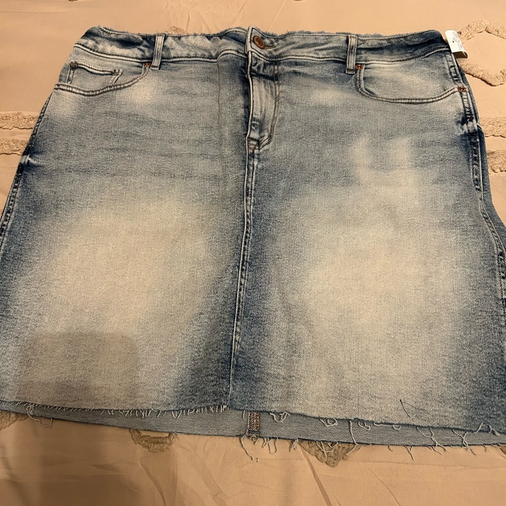 Maurice’s Denim Blue Jean Skirt